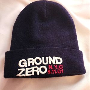 Navy Blue 9/11 Tribute beanie